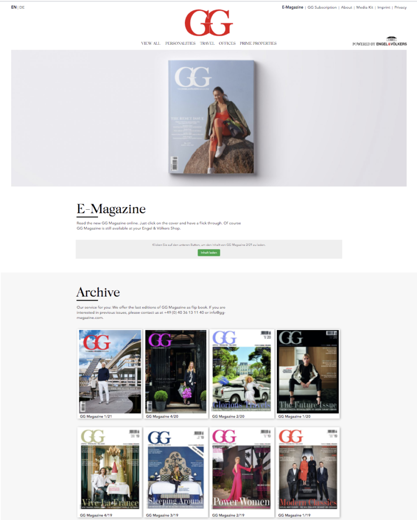 G_G Magazine Online | Italy | January 2022 G_G Magazine Online | Italy | January 2022