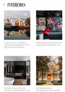 Interiores Magazine Online | Spain | February 2022